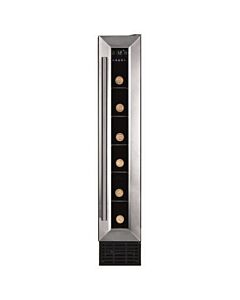 Amica AWC150SS 15cm Stainless Steel 6 Bottle Freestanding Wine Cooler