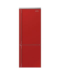 Lightly Used Smeg FA490RR 70cm Red Portofino Fridge Freezer (JUB-2703)