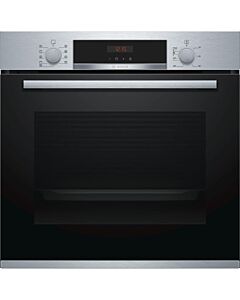 Graded Bosch HBS573BS0B 60cm Stainless Steel Single Built In Pyrolytic Electric Oven (B-14411)