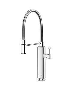 Graded Smeg MDF50SS Stainless Steel 50's Style Pull Out Tap (JUB-3609)