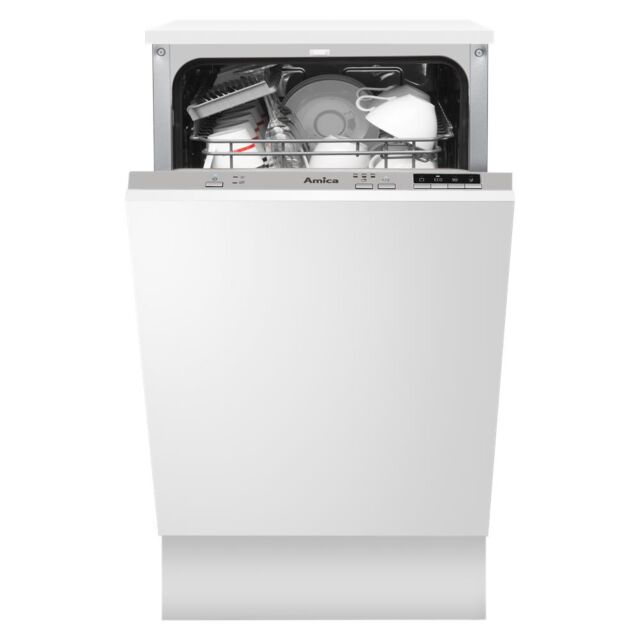 Amica ADI430 45cm  Fully Integrated Slimline Dishwasher 