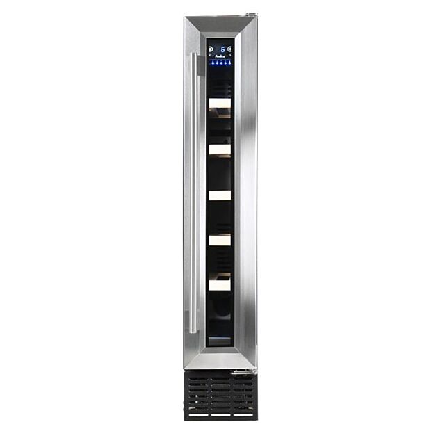 Amica AWC150SS 15cm Freestanding Wine Cooler in Stainless Steel