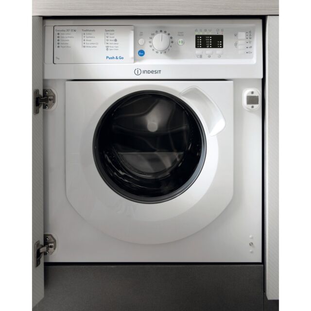 Indesit BIWMIL71252UK 60cm White 7kg 1200rpm Built in Washing Machine
