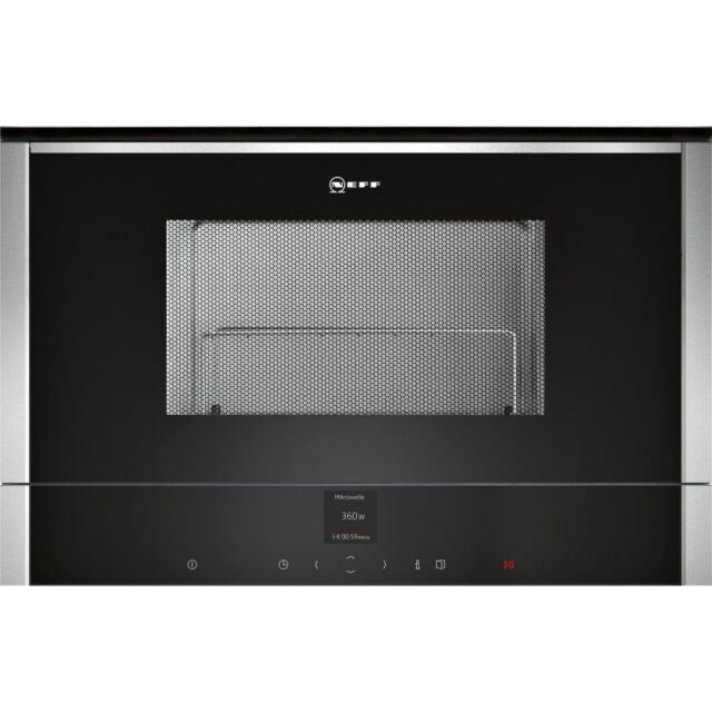 Graded Neff C17GR00N0B Stainless Steel Built In Microwave With Grill (B-30635)