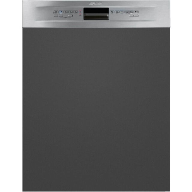 Graded Smeg DD13E2 60cm Stainless Steel 12 Place Semi-Integrated Dishwasher (JUB-5426)