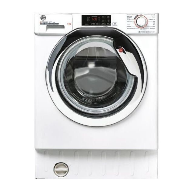 Graded Hoover HBWS58D1ACE White Integrated 8Kg Washing Machine (HC-16)