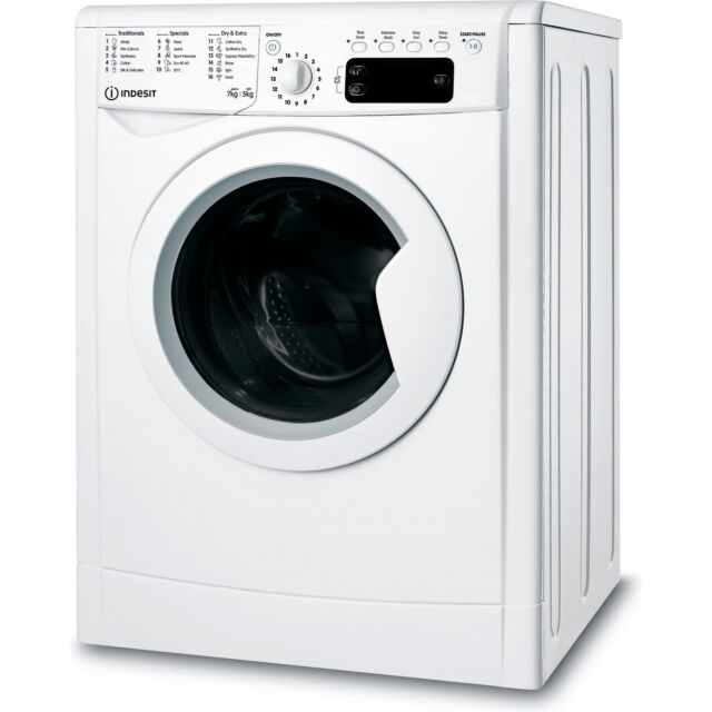 Indesit IWDD75125UK White 7KG/5KG Washer Dryer