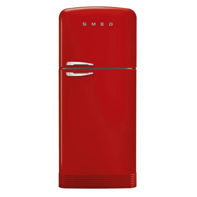 Graded Smeg FAB50RRD5 Red 50s Retro Style Fridge Freezer (JUB-3434)