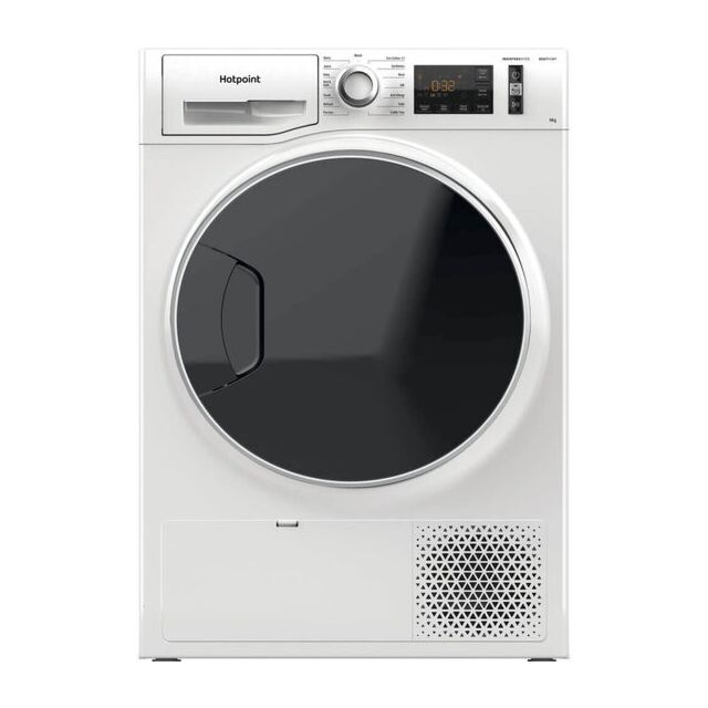 Graded Hotpoint NTM119X3EUK White Freestanding 9kg Heat Pump Tumble Dryer