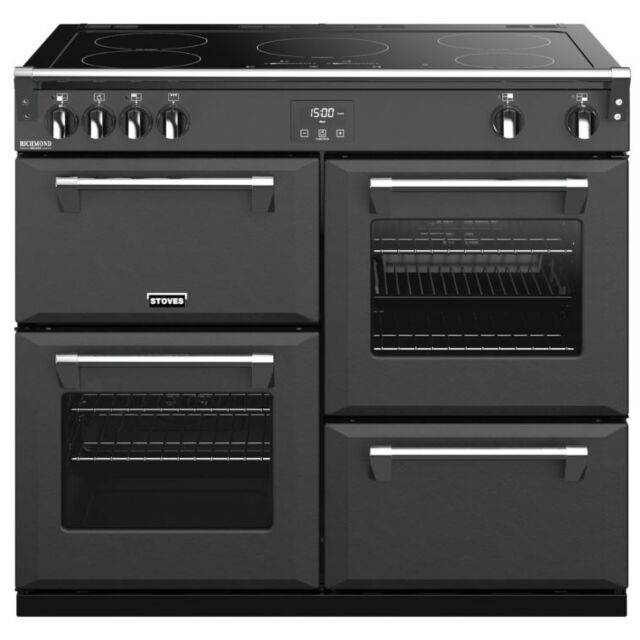 Graded Stoves RICHMOND S1000EI CBAGR Anthracite Grey Induction Range Cooker (GD-169)
