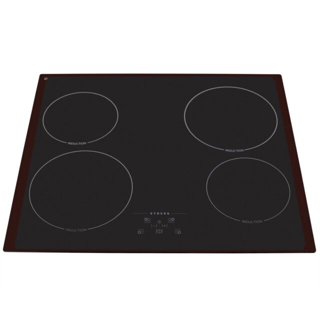 Stoves ST SIH600TC 60cm Black Glass 4 Zone Induction Hob with Touch Controls