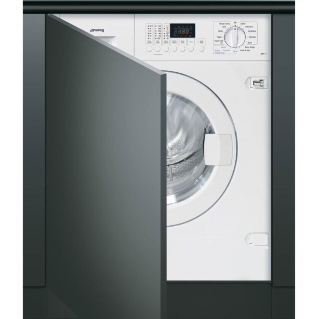 Graded Smeg WDI14C7 60cm White Integrated 7kg Washer / 4kg Dryer (JUB-4764)