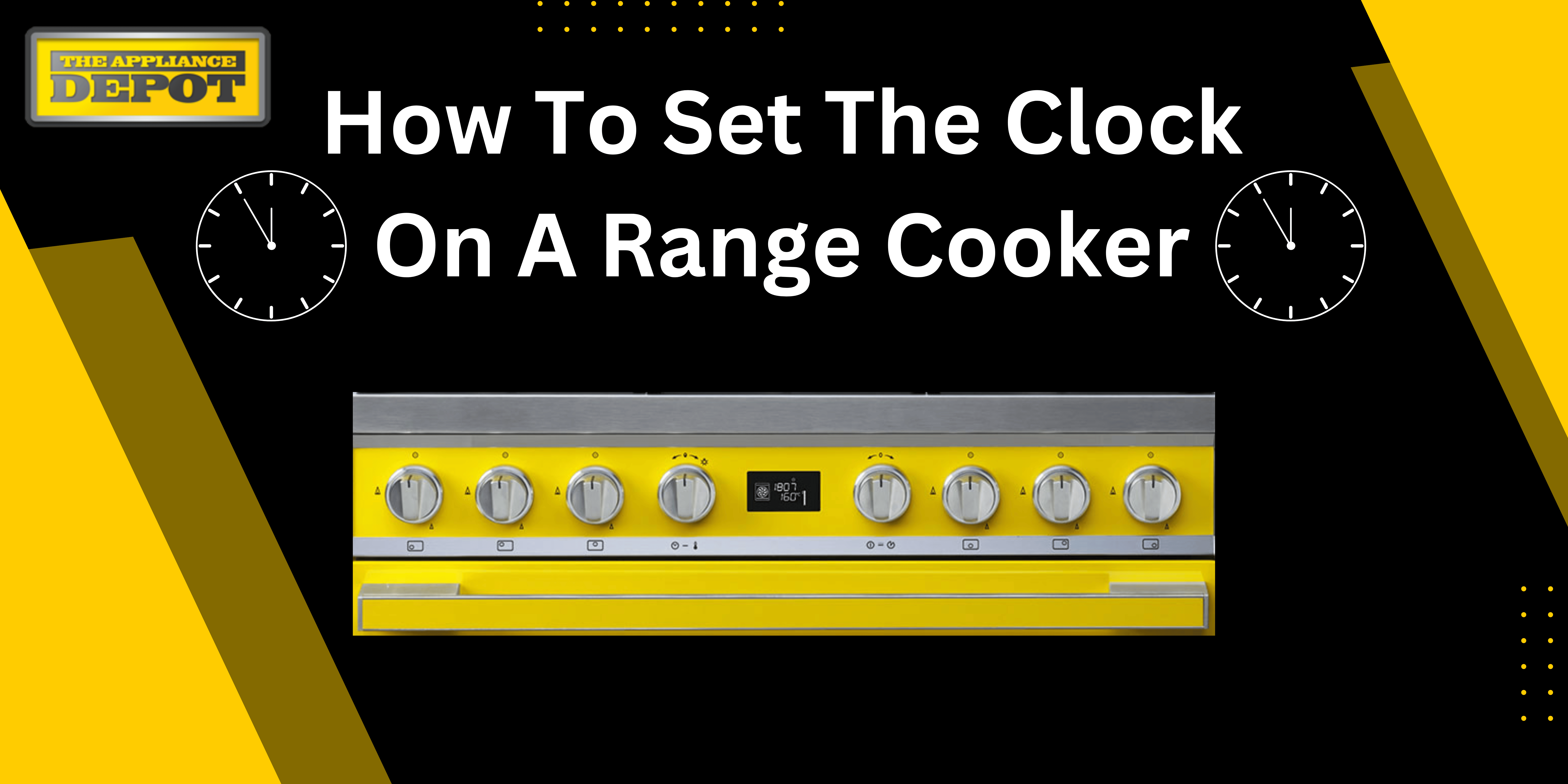 How To Set The Time On A Range Cooker