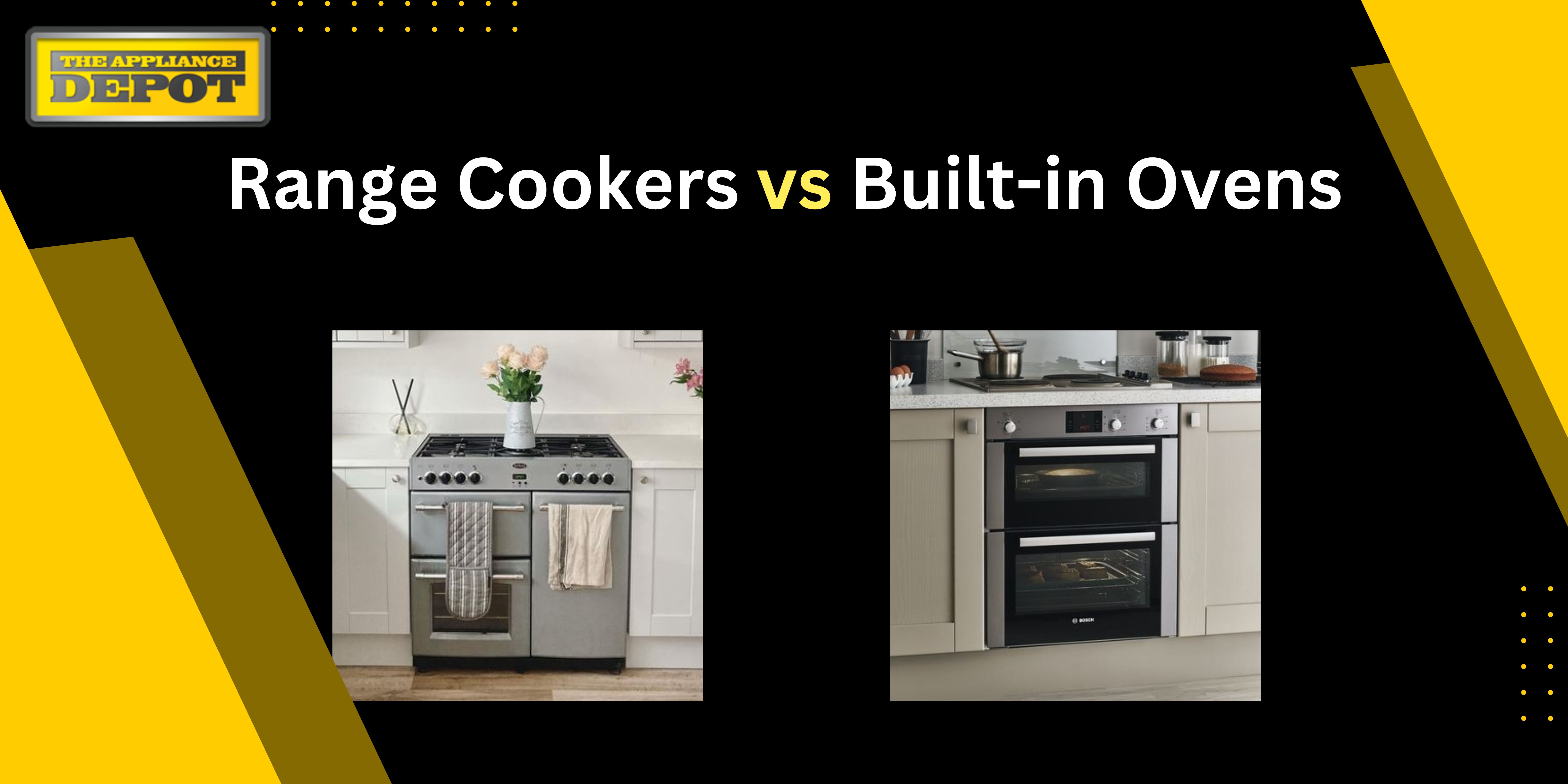 range cookers vs built-in ovens main image